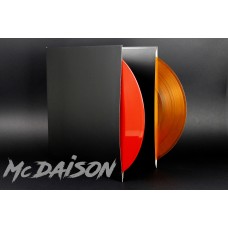 Daison MC 100 COPERTINE FORATE Nere in CARTONCINO Rigido Buste custodie per  Dischi LP Vinile 33 Giri o 12 Maxi Single (diam. 30 cm)